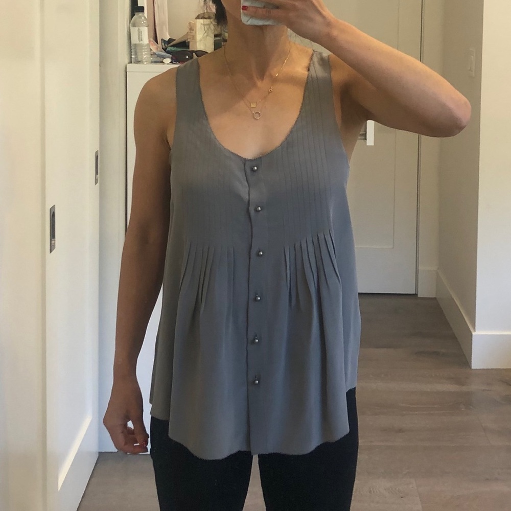 Madewell Eliot silk top